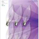 GE G E Lighting 75223 25W Candle Bulb (6 Pack)
