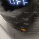 COMFEE Pressure Cooker 6 Quart with 13 Cooking Functions, Olla de Presion Non-Stick Pot Yogurt Maker Rice Cooker Slow Cooker Saut Steamer, Healthy Ceramic Inner Pot (Black)