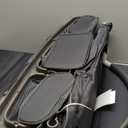 Pamo Babe 1-Second Setup 3-in-1 Playard for Babies - Heavy-Duty Steel Frame for Safe Sleep Space, Portable Crib with Zip Door & Changing Table, Locking Wheels, Breathable Mesh (Dark Grey)