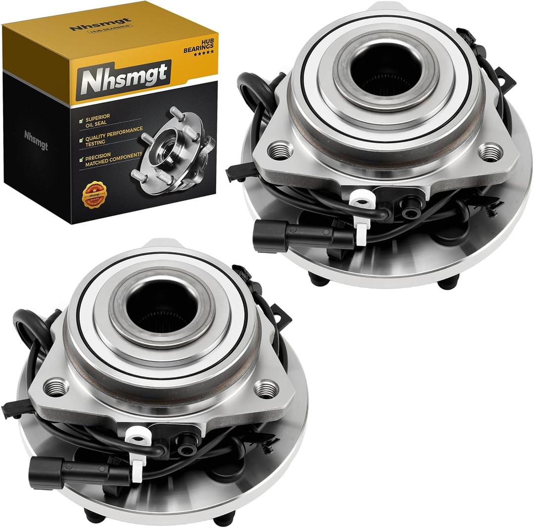 513177 & 513176 Front Wheel Bearing Hub Assembly 5 Lug w/ABS