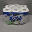 Scott Rapid-Dissolving Toilet Paper, 12 Double Rolls, Septic-Safe, Toilet Paper