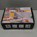 ANTREE 3-IN-1 Pasta Attachment & Ravioli Attachment for KitchenAid Stand Mixers, Pasta Maker Accessories included Pasta Sheet Roller, Spaghetti Cutter, and Ravioli Maker Attachment (White/Silver)