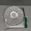 Solar Shed Light Outdoor Indoor Solar Powered Motion Sensor Light 198LED 1200LM Daytime Work Light with 5 Lighting Modes Remote Control IP65 Waterproof Solar Hanging Barn Ligh for Home Gazebo Shop (Black)