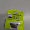 Philips Norelco OneBlade Anti Friction Blade, Genuine Replacement Blade for OneBlade Electric Shaver and Trimmer, Durable Stainless Steel, Trim, Edge and Shave, 2 Pack, QP225/80