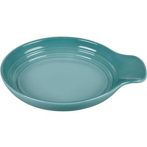 Le Creuset Signature Stoneware Spoon Rest, 6 Inches, Oyster