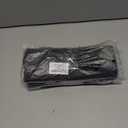 2 x Della Gao Insulated Lunch Bag for Women Men, Waterproof Small Lunch Tote Lunch Box, Reusable Lunch Bags for Work, Party, Travel and Picnic (Black)