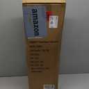 8" Spoke Wheel Trailer Jack, 10" Vertical Movement, 1500 lbs, for RV, Boat, Trailer and More, Black