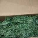 Nearly Natural 6ft. Slim Green Mountain Pine Artificial Christmas Tree with 250 Clear LED Lights