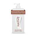 Native Moisturizing Body Wash Contains Naturally Derived Ingredients | for Women & Men, Sulfate, Paraben, & Dye Free Leaving Skin Soft & Hydrated | Cocoa Butter & Vanilla 18 oz