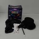 Kids Magician Costume Toy Kit Set for Boy and Girls with Top Hat, Cape, Magic Wand, and White Gloves for Magic Tricks Show and Halloween Costume | Great Gifts For Toddler and 6-8 9-12 year old Kids