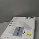 KOHLER 4636-RL-0 Cachet ReadyLatch Elongated Toilet Seat Slow Close, Soft Close Toilet Seat Quiet Lid, Contoured Grip-Tight Bumpers Installation Hardware, Apartment Essentials, White