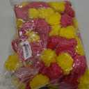 Marubhumi Artificial Marigold Flower Strands Garland for Diwali Decor,5 Feet Long Strands, Garland for Decoration, Diwali Decorations for Home, Christmas Decor Wedding Decor, Yellow & Red - 5 PCS