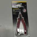 Klein Tools D275-5 Diagonal Flush Cutters, Made in USA, Micro Wire and Compact Zip Tie Cutter, Ultra-Slim Precision for Work in Confined Areas, 5-Inch