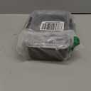 Bakpoco Stainless Steel Bento Lunch Box for Adult, 42oz Leak-Proof Lunch Box Containers, Microwave-Safe, with Adjustable Divider, Convenient Metal Lunchbox for Work, Travel (1-2 Black)