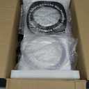 Professional Waxing Kit Wax Warmer Double Pot Wax Heater Machine for Hair Removal, Large Waxing Pot for Spa Salon Beauty Esthetician Home, with Non-Stick Easy Clean Pot, 50 Sticks & 20 Collar, White