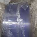 BUCLA 100Pieces Clear Plastic Plates -10.25inch Disposable Dinner Plates- Premium Weddings& Party Plates