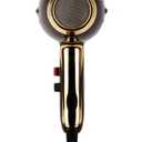 Elchim 3900 Healthy Ionic Ceramic Professional Hair Dryer with Powerful Airflow and Low EMF Technology - Black & Gold