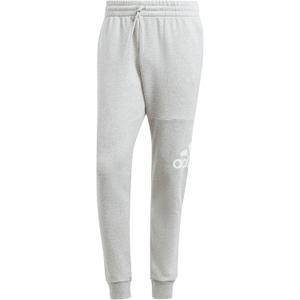 Adidas Mens Essentials Fleece Tapered Cuff Big Logo Pants, Grey Heather, 3X-Large, Tall 2 Inches