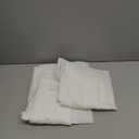 H.VERSAILTEX Linen Curtains Nickel Grommet Natural Linen Semi-Sheer Curtains 2 Panels Privacy Added Premium Soft Rich Material Drapes for Bedroom/Living Room - 52x54 - Inch - Pure White