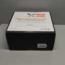 Stackable Space-Saving Set of 5 Nesting Glass Bowls with Acacia Lids for Foodprep, Storage, Mixing & Cooking - Microwave & Oven-ready BPA Free Durable Heat Resistant Inert Borosilicate Glass