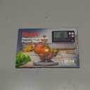 Rechargeable Digital Kitchen Food Scale - Detachable Display Electronic Weight Scale for Bread Making & Coffee Brewing, 304 Stainless Steel Platform, Backlit LCD, Count Mode, Wall-Mount & Tilt Stand (Grey)