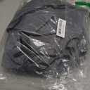 Smiry Picnic Table Cover with Bench Covers, Waterproof Elastic Fitted Polyester Tablecloths for 8 Ft Rectangle Tables, Washable Windproof Tablecloth for Camping, RV & Outdoor (Black, 30x96 Inches)