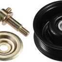 uxcell Drive Belt Tensioner Assembly Accessory Idler Pulley No.8844026100 for Toyota T100 95-98 Black Metal