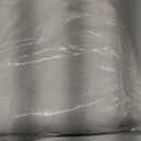 INOVADAY Thermal Sliding Door Curtains 100% Blackout Curtains for Bedroom, Sliding Glass Door Drapes Extra Wide for Patio Linen Textured Farmhouse Window Treatment, Beige, 1 Panel, W100xL84