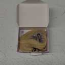 BARSDAR Real Human Hair Clip in Bangs - Human Hair Clip in Bangs for Women - Light Blonde Wispy Bangs Extensions Fringe with Temples Dyeable Real Hair Bangs Hairpieces - Bleach Blonde