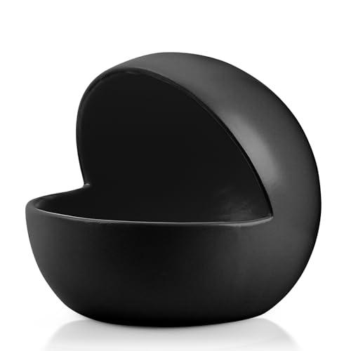 Decorative Black Candy Bowl For Kitchen Counter Key Bowl For Entryway Table Resin Multifunctional Modern Dish Halloween Decorations Indoor