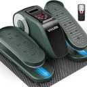 VIVURN® Under Desk Elliptical 5 Modes 12 Speeds Low Impact Electric Leg Exerciser As Seen on TV While Sitting for Seniors with Non-Slip Mat Quiet & Portable Seated Elliptical for Home and Office