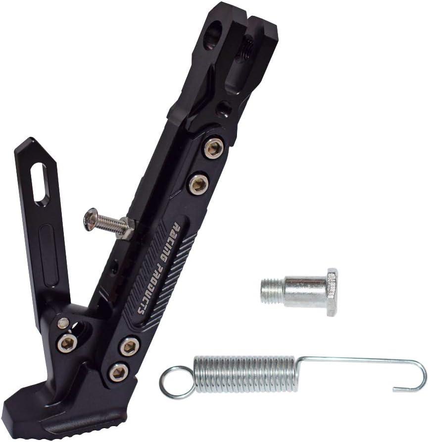 CNC Motorcycle Adjustable Side Parking Foot Support Aluminum alloy Motorbike Sides Kickstand For Scooter Electric Dit Pit Bike