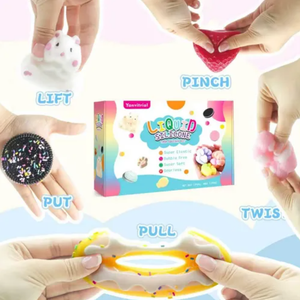 Taba Squishy Kit - 18OZ Bubble Free Liquid Silicone, Fast 2-3H Cure with Easy Guide, Ultimate Craft Gift for Beginners