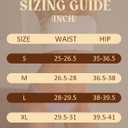 Women's Seamless Underwear High Cut String Bikini Panties Ladies No Show Low Rise Stretch Briefs 6 Pack (M)