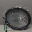 PINCTROT Steering Wheel Cover Great Grip with 3D Honeycomb Anti-Slip Design, Universal 14.5-15 Inch (All Black) (Medium(Standard) Size[14 1/2''-15''])