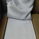 sancua White Table Cloths Rectangle, 8 Pack Tablecoths for 6 Foot Tables - Washable Polyester Fabric Table Cover for Wedding, Birthday Party, Banquet Reception, 54x108 Inch