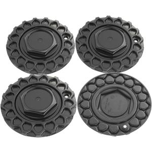 168mm 6.61in Wheel Center Caps for BBS-Style 09.24.004 09.24.028 Wheel Center Hubcaps, 2 Pack Black Center Cover Replacement