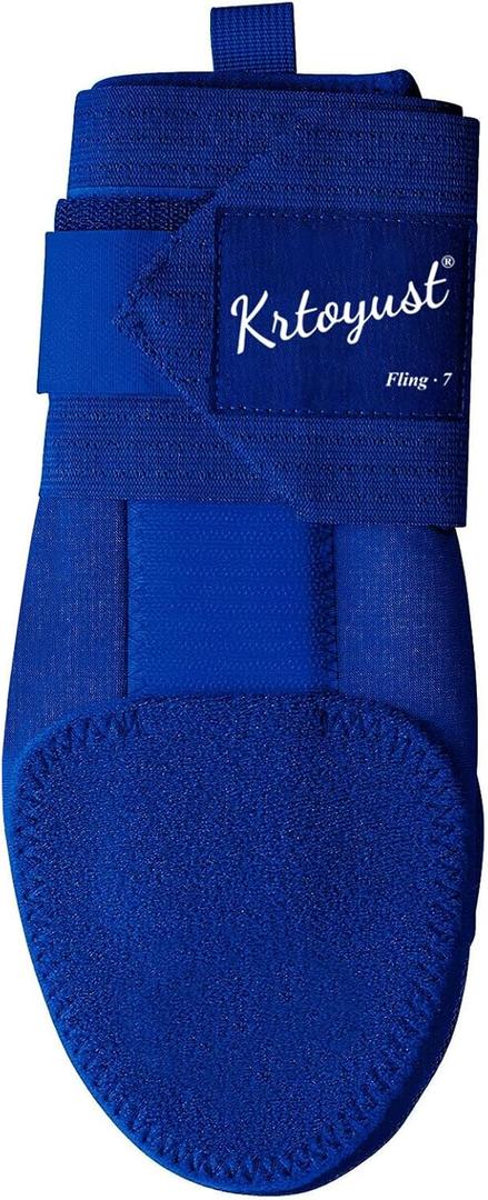 KRTOYUST Sliding Mitt - Baseball Softball Baserunning Sliding Glove with Elastic Compression Strap, Custom Design for Youth  (Royal Blue)