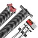 Garage Door Torsion Springs 1.75’’(Pair) with Non-Slip Winding Bars,High Quality Coated Torsion Springs with a Minimum of 18,000 Cycles (0.225X1.75''X30'')