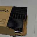 Bird Spikes, 40 Pack Squirrel Raccoon Pigeon Cat Animal Deterrent Spikes Anti-Climb for Outside Anti Animal Defender Spikes Outdoor to Keep Birds Away Black