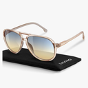 Livho Trendy Polarized Aviator Sunglasses Women Men, Retro Sun Glasses for Women Men 2025, Oversized UV Protection Shades