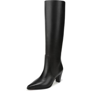 Franco Sarto Women's Jaycen Knee High Boot Black Leather 9.5 M