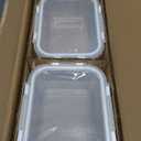 [8-Pack,30 oz]Glass Meal Prep Containers,MCIRCO Glass Food Storage Containers,Airtight lunch Containers with Lids, Microwave, Oven, Freezer and Dishwasher, White