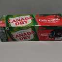 Canada Dry Cherry Gingerale Fruit Splash 12oz, Pack of 12