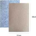 RZJZGZ 5 Piece Adhesive Felt Sheet 8.3X11.8in Felt Fabric Adhesive Sticky Back Felt Sheets for Art and Craft Making (Brown5)