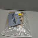 Tatuo 19.7 Inch Small Christmas Tree Skirt Decorations Fit 27~40 Inch Xmas Tree Linen Burlap Trees Skirt for Christmas Xmas New Year Party Holiday Family Winter Home Indoor Outdoor Decor (Linen Color)