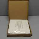 Wokceer 7.2FT Wedding Arch Backdrop Cover Spandex Fitted Ivory Arch Covers Round Top Chiara Arches Backdrop Cover for Birthday Party Ceremony Banquet Decoration