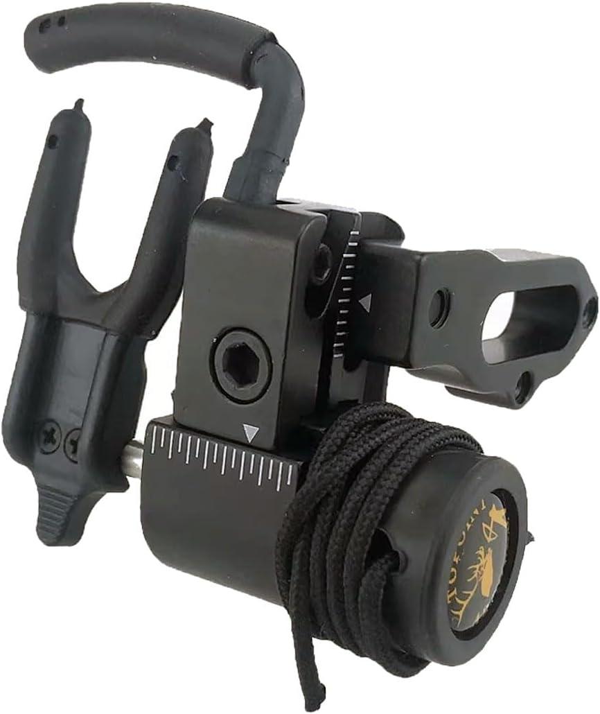 FUNTRES Arrow Rest Drop Away Arrow Rest Archery Compound Bow Arrow Rest for Pulley Bows (Black)