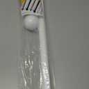 White Curtain Rods for Windows 28-48 inch, 2 Pack 5/8" Curtain Rod Set with Brackets, Splicing Adjustable Curtain Rod for Bedroom, Kitchen, Living Room, Matte White