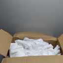 Fitable White Tablecloths for Rectangle Tables, 6 Pack - 70 x 120 Inches - Reusable and Washable Table Clothes for 6-8 Ft Tables, Polyester Fabric Table Covers for Wedding, Party, Banquet